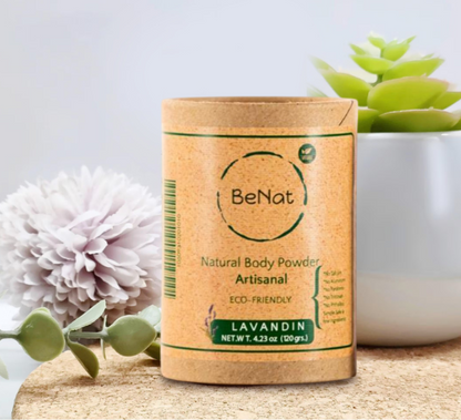 All-Natural Body Powder. Eco-Friendly.