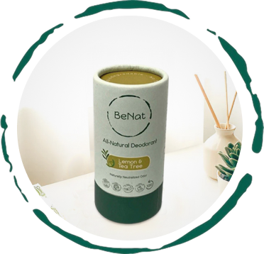 All Natural, Plastic-Free Deodorants