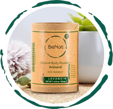 All-Natural Body Powder. Eco-Friendly.