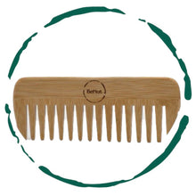 Load image into Gallery viewer, All-Natural Bamboo Hair Comb
